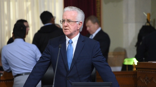 Council President Paul Krekorian speaks on resolution condemning Azeri aggression against Armenia, 2-10-2023
