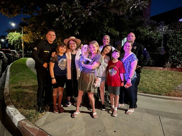 A photo of community members participating in the NNN.