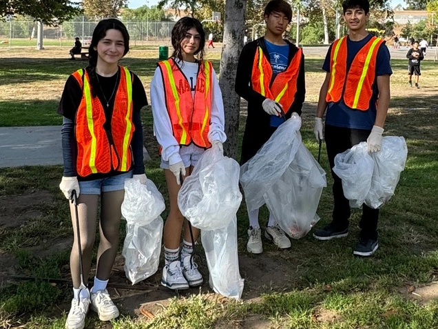 Volunteers turned out for Office of Community Beautification Community Cleanup and Resource Fair at Valley Plaza Park.olunteer turned out for Office of Community Beautification Community Cleanup and Resource Fair at Valley Plaza Park.
