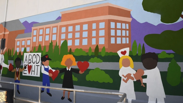 New Mural for Fair Avenue Elementary